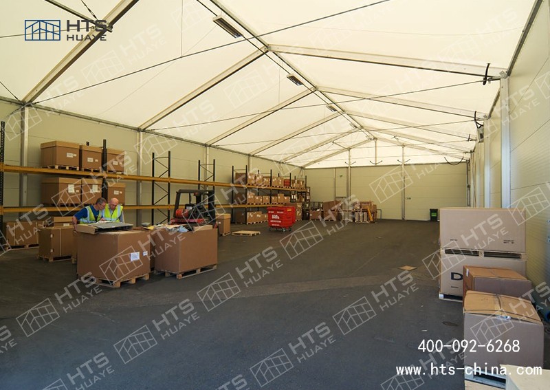 公司決定進行廠房擴大工程，用拼裝篷房倉庫滿足未來發展需要